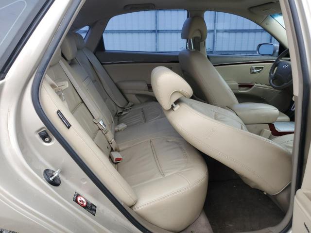 KMHFC46F38A333699 - 2008 HYUNDAI AZERA SE GOLD photo 10