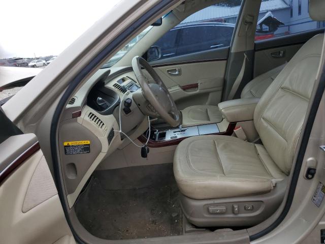 KMHFC46F38A333699 - 2008 HYUNDAI AZERA SE GOLD photo 7