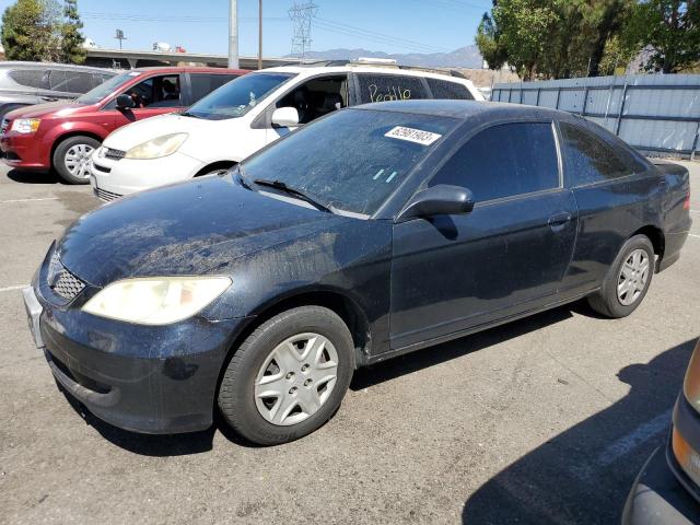 1HGEM221X5L016841 - 2005 HONDA CIVIC DX VP أسود صورة 1