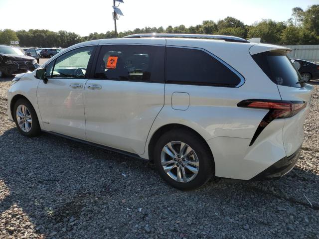 5TDZRKECXMS031450 - 2021 TOYOTA SIENNA LIMITED WHITE photo 2