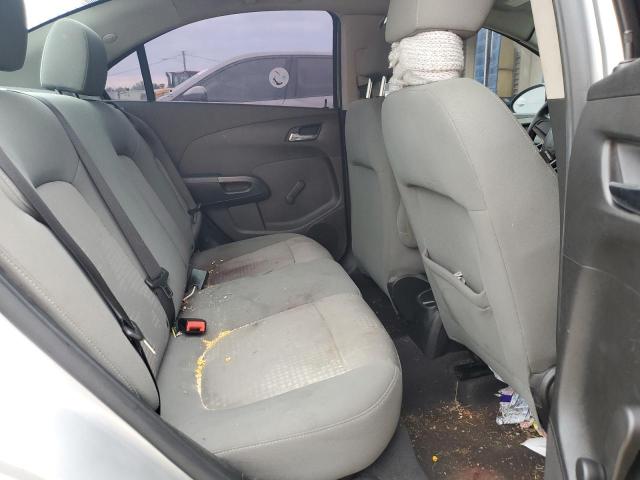 1G1JA5SH7D4141477 - 2013 CHEVROLET SONIC LS Gümüş foto 10