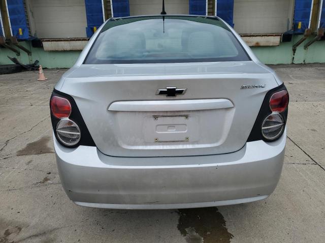 1G1JA5SH7D4141477 - 2013 CHEVROLET SONIC LS SILVER photo 6