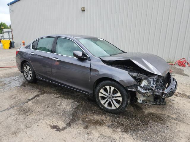 1HGCR2F36FA210123 - 2015 HONDA ACCORD LX GRAY photo 4