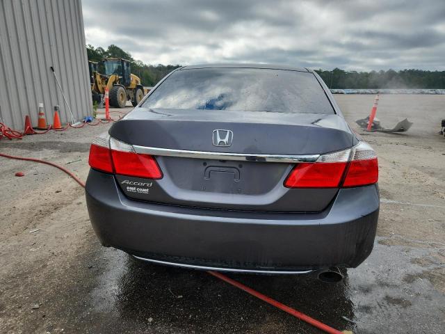 1HGCR2F36FA210123 - 2015 HONDA ACCORD LX GRAY photo 6