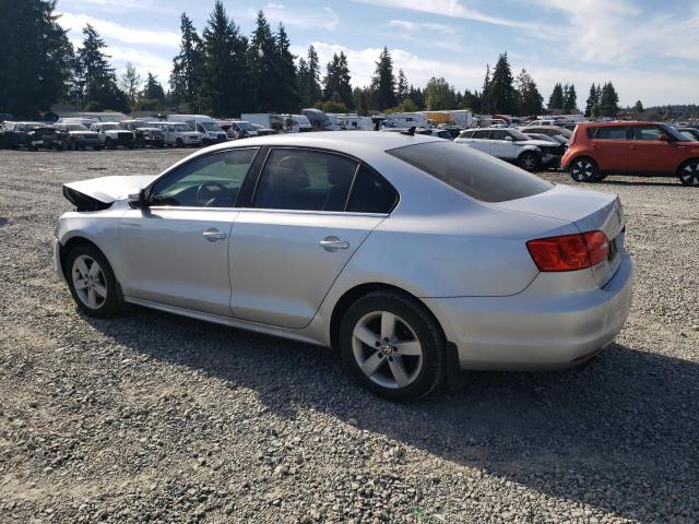 3VW3L7AJ9DM409358 - 2013 VOLKSWAGEN JETTA TDI SILVER photo 2