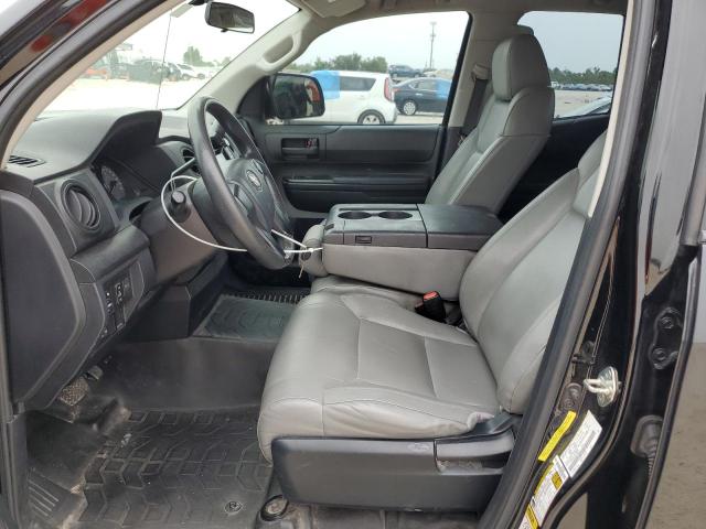 5TFRM5F10HX119811 - 2017 TOYOTA TUNDRA DOUBLE CAB SR/SR5 BLACK photo 7