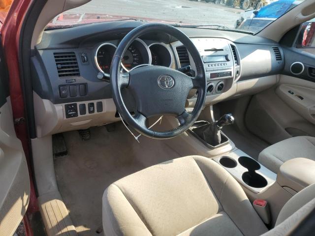 5TEUU42N77Z344599 - 2007 TOYOTA TACOMA ACCESS CAB წითელი ფოტო 8