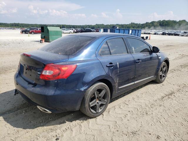 JS2RF9A33B6110680 - 2011 SUZUKI KIZASHI SE BLUE photo 3