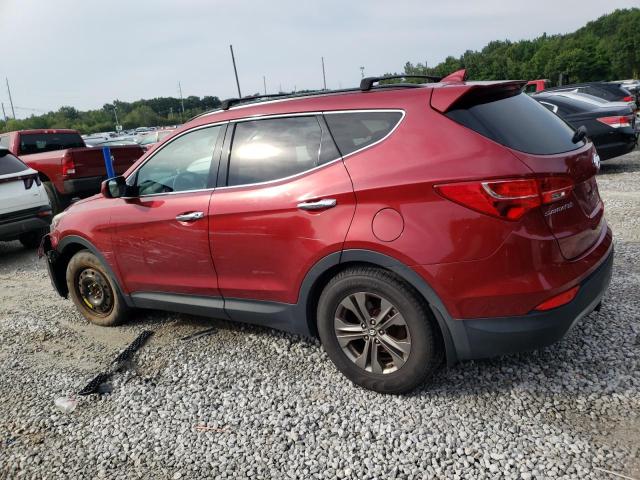 5XYZU3LB4DG091588 - 2013 HYUNDAI SANTA FE S RED photo 2