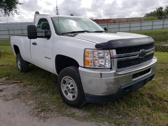 1GC0CVCG5BF124763 - 2011 CHEVROLET SILVERADO C2500 HEAVY DUTY WHITE photo 1