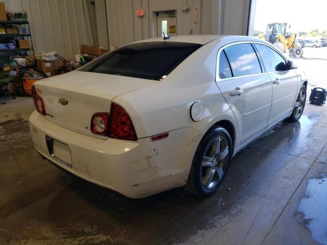 1G1ZH57B29F253795 - 2009 CHEVROLET MALIBU 1LT WHITE photo 4