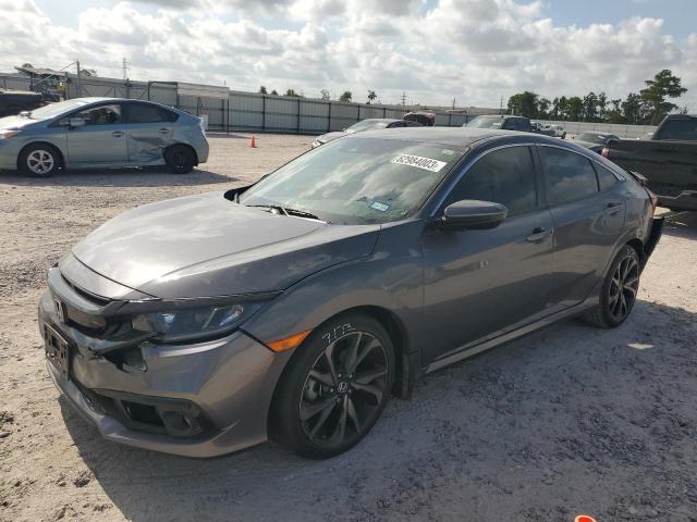 2HGFC2F82MH556601 - 2021 HONDA CIVIC SPORT 石墨色 照片 1