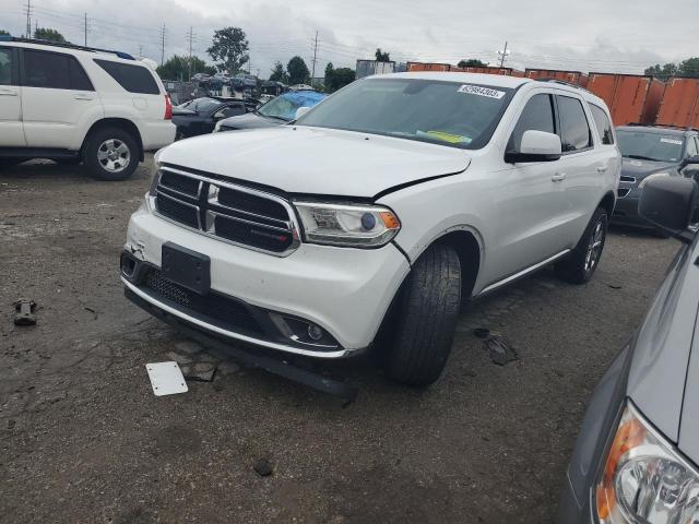 1C4RDJDGXFC177607 - 2015 DODGE DURANGO LIMITED WHITE photo 1