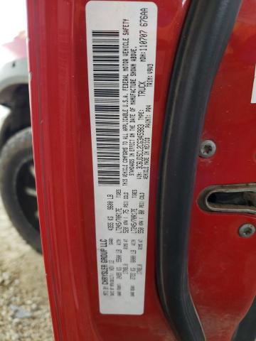 3C6UD5CL2CG345983 - 2012 DODGE RAM 2500 ST Rojo foto 12