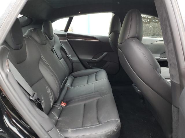 5YJSA1E55MF439542 - 2021 TESLA MODEL S Սև լուսանկար 10