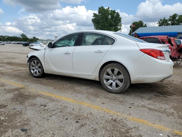 2G4GS5EV1D9174919 - 2013 BUICK REGAL PREMIUM WHITE photo 2