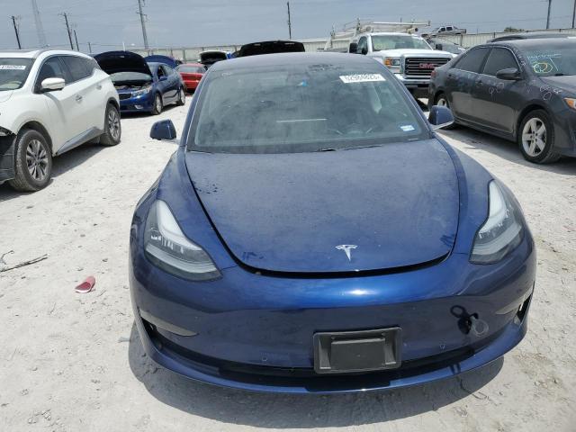 5YJ3E1EA8JF160345 - 2018 TESLA MODEL 3 BLUE photo 5