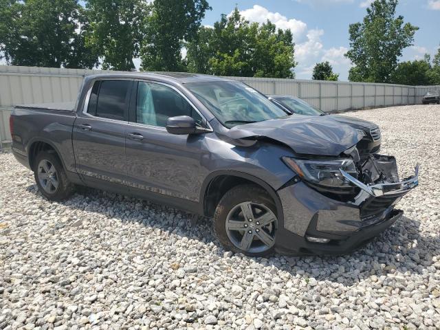 5FPYK3F58PB050147 - 2023 HONDA RIDGELINE RTL ნაცრისფერი ფოტო 4