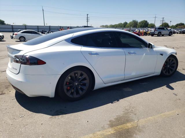 5YJSA1E46KF335453 - 2019 TESLA MODEL S Սպիտակ լուսանկար 3