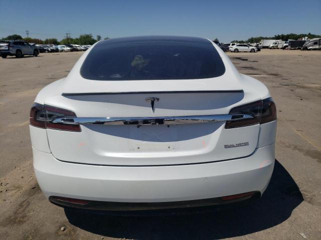 5YJSA1E46KF335453 - 2019 TESLA MODEL S Սպիտակ լուսանկար 6