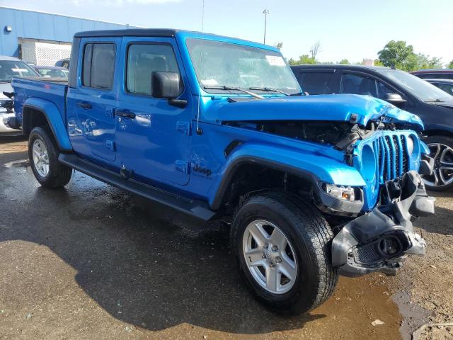 1C6HJTAGXLL215795 - 2020 JEEP GLADIATOR SPORT BLUE photo 4