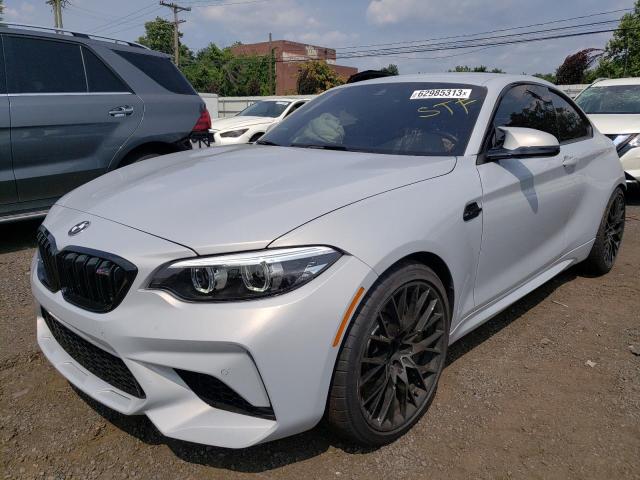 WBS2U7C06L7E14411 - 2020 BMW M2 COMPETITION WHITE photo 1