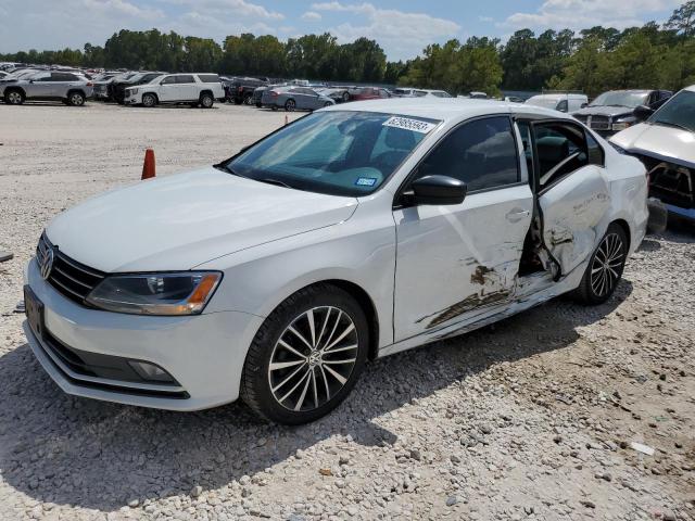 3VWD17AJ8GM377081 - 2016 VOLKSWAGEN JETTA SPORT WHITE photo 1