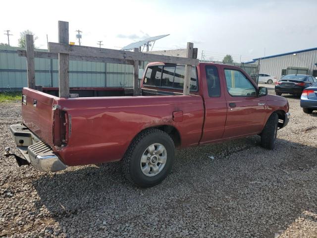 1N6DD26S8YC377807 - 2000 NISSAN FRONTIER KING CAB XE RED photo 3