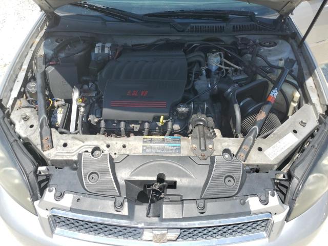 2G1WD58C069203391 - 2006 CHEVROLET IMPALA SUPER SPORT SILVER photo 11