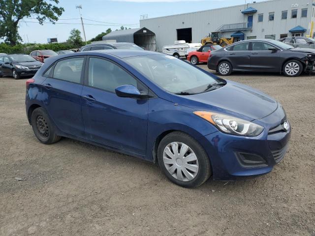 KMHD25LE9DU067450 - 2013 HYUNDAI ELANTRA GT BLUE photo 4