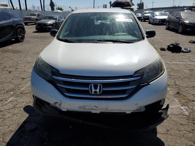 5J6RM3H33EL013658 - 2014 HONDA CR-V LX WHITE photo 5