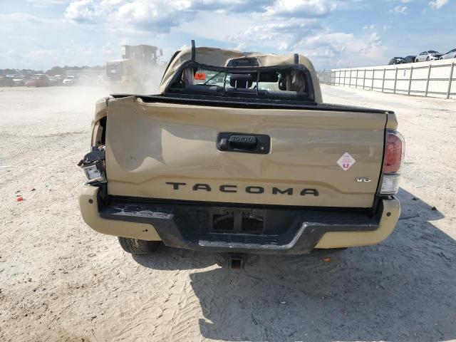 3TMCZ5AN9LM337648 - 2020 TOYOTA TACOMA DOUBLE CAB TAN photo 6