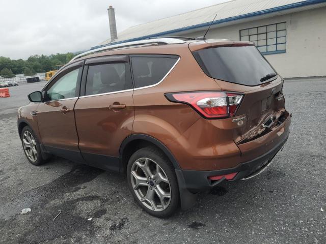1FMCU9JD4HUA31260 - 2017 FORD ESCAPE TITANIUM BROWN photo 2