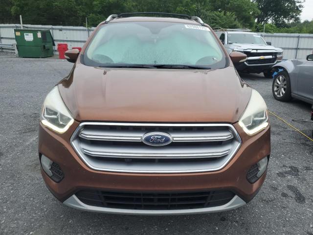 1FMCU9JD4HUA31260 - 2017 FORD ESCAPE TITANIUM BROWN photo 5