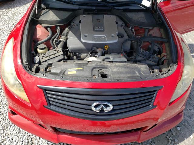 JN1CV6AR4CM678832 - 2012 INFINITI G37 RED photo 11