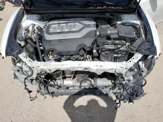 JH4KC1F90HC000214 - 2017 ACURA RLX ADVANCE WHITE photo 11