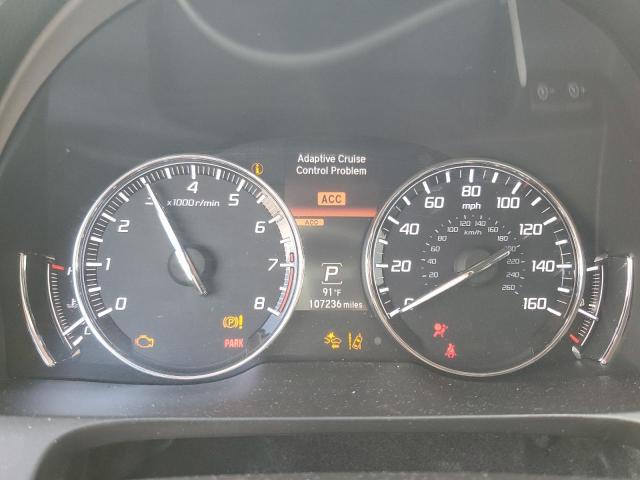 JH4KC1F90HC000214 - 2017 ACURA RLX ADVANCE WHITE photo 9