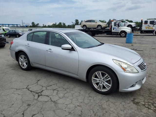 JN1CV6AR2BM400767 - 2011 INFINITI G37 SILVER photo 4