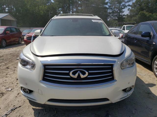 5N1CL0MM8EC530171 - 2014 INFINITI QX60 HYBRID WHITE photo 5