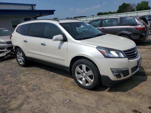 1GNKVJKDXEJ206080 - 2014 CHEVROLET TRAVERSE LTZ WHITE photo 4