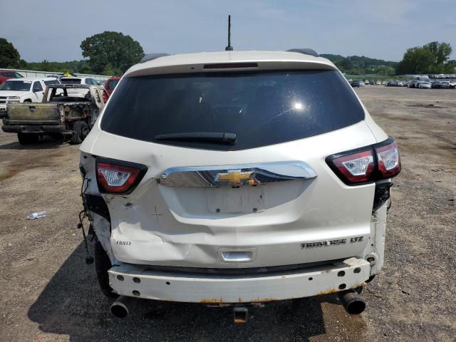 1GNKVJKDXEJ206080 - 2014 CHEVROLET TRAVERSE LTZ WHITE photo 6