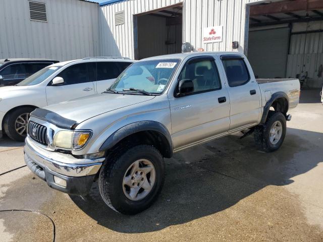 5TEGN92NX4Z400862 - 2004 TOYOTA TACOMA DOUBLE CAB PRERUNNER SILVER photo 1