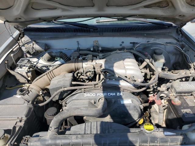 5TEGN92NX4Z400862 - 2004 TOYOTA TACOMA DOUBLE CAB PRERUNNER SILVER photo 11