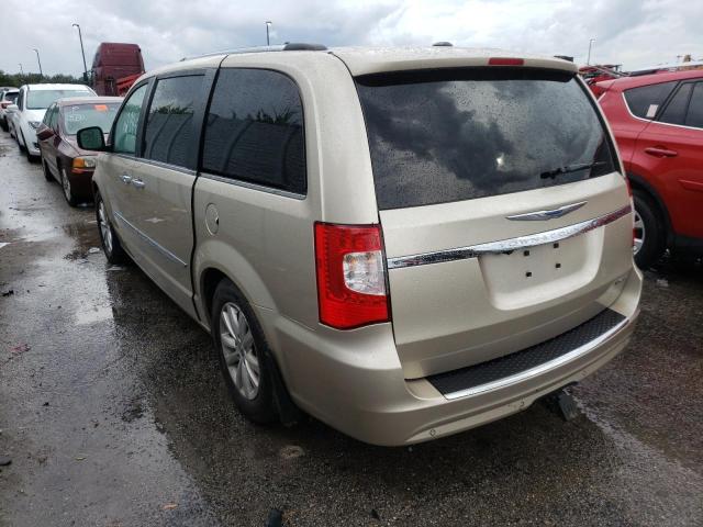 2C4RC1GG3GR133486 - 2016 CHRYSLER TOWN & COU LIMITED PLATINUM BEIGE photo 3