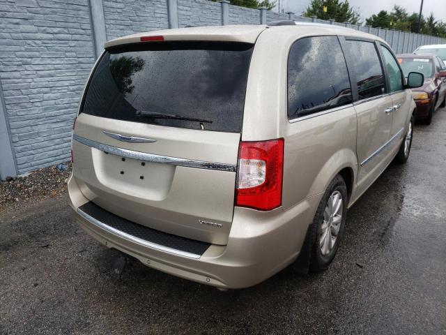 2C4RC1GG3GR133486 - 2016 CHRYSLER TOWN & COU LIMITED PLATINUM BEIGE photo 4