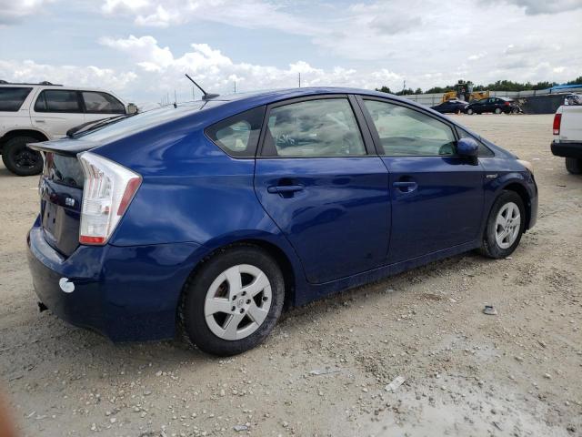 JTDKN3DU5A0234239 - 2010 TOYOTA PRIUS BLUE photo 3