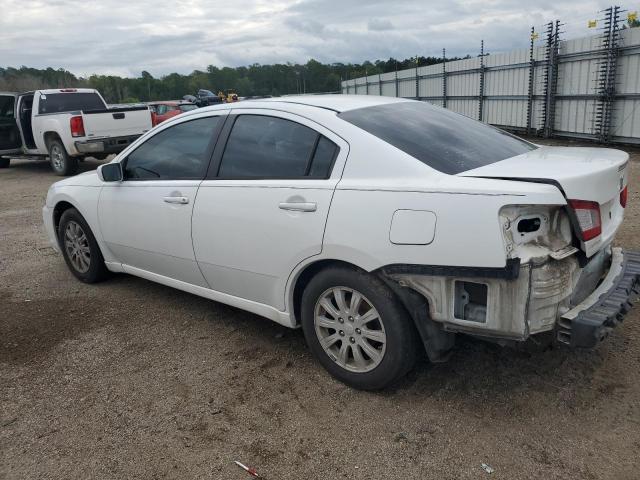 4A32B2FF3BE019932 - 2011 MITSUBISHI GALANT FE WHITE photo 2