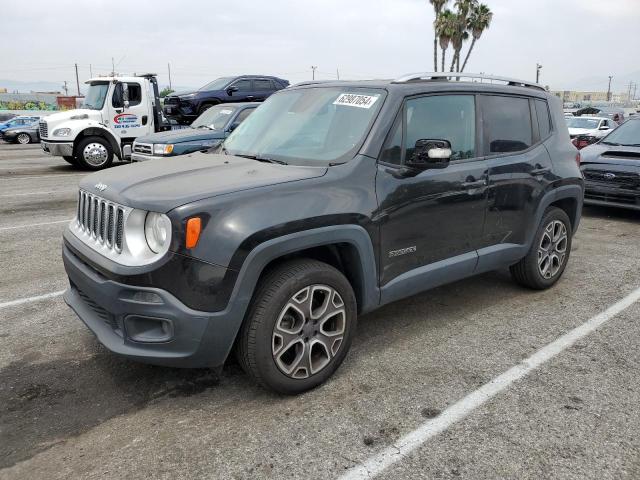 ZACCJBDT0FPB68378 - 2015 JEEP RENEGADE LIMITED BLACK photo 1