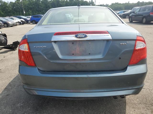 3FAHP0JA4CR127270 - 2012 FORD FUSION SEL BLUE photo 6