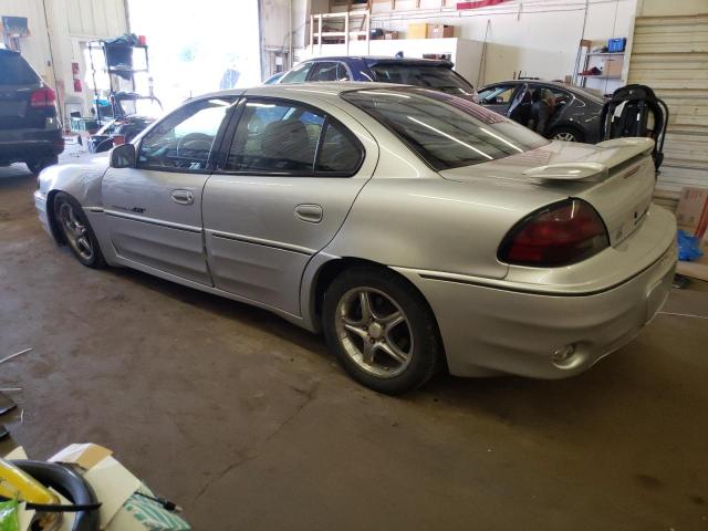 1G2NW52E01C144422 - 2001 PONTIAC GRAND AM GT SILVER photo 2